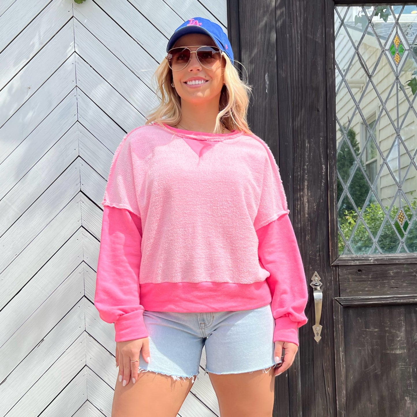 Pink Penny Sweatshirt