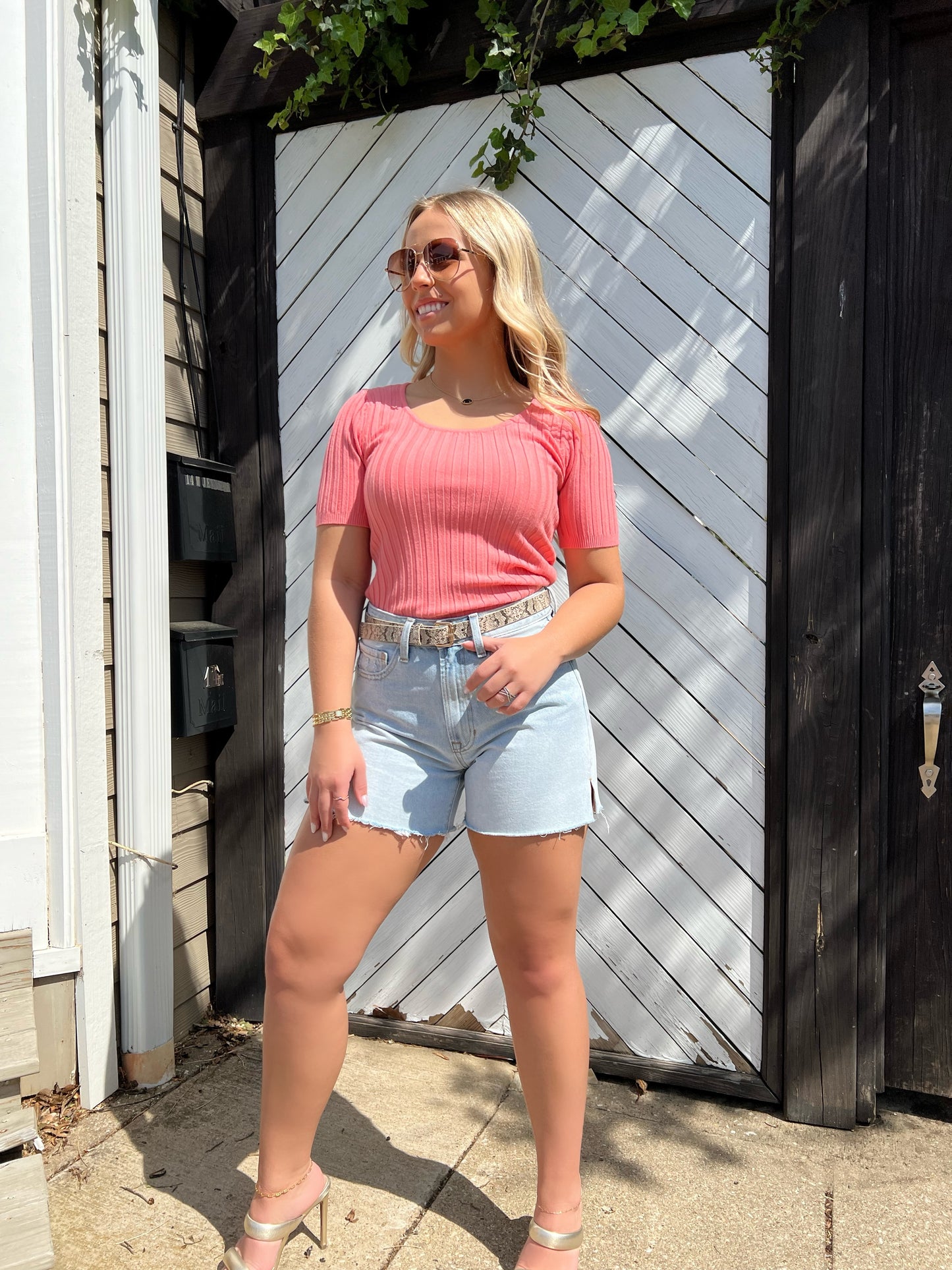 Lilan Denim Shorts