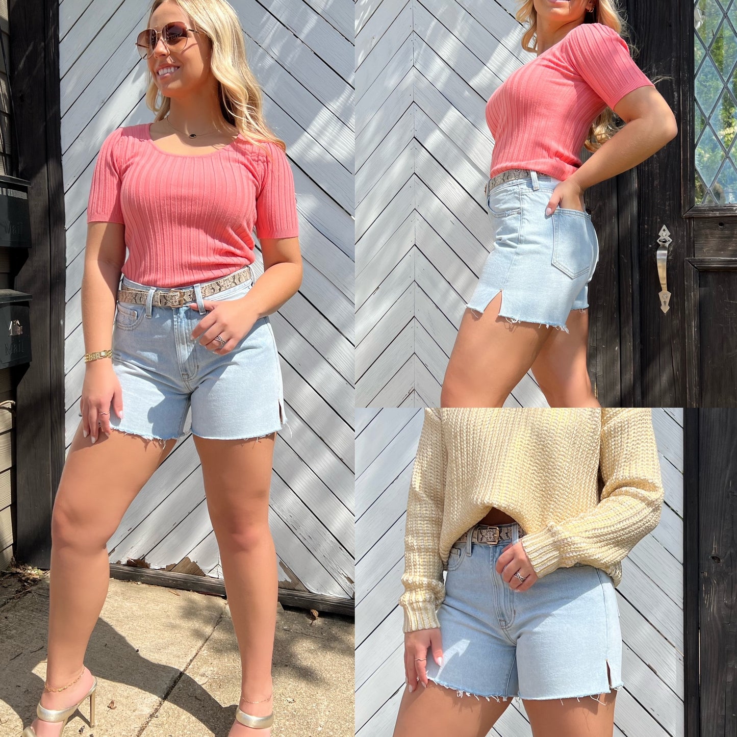 Lilan Denim Shorts