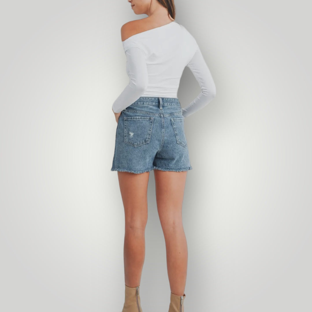 Megan Denim Shorts