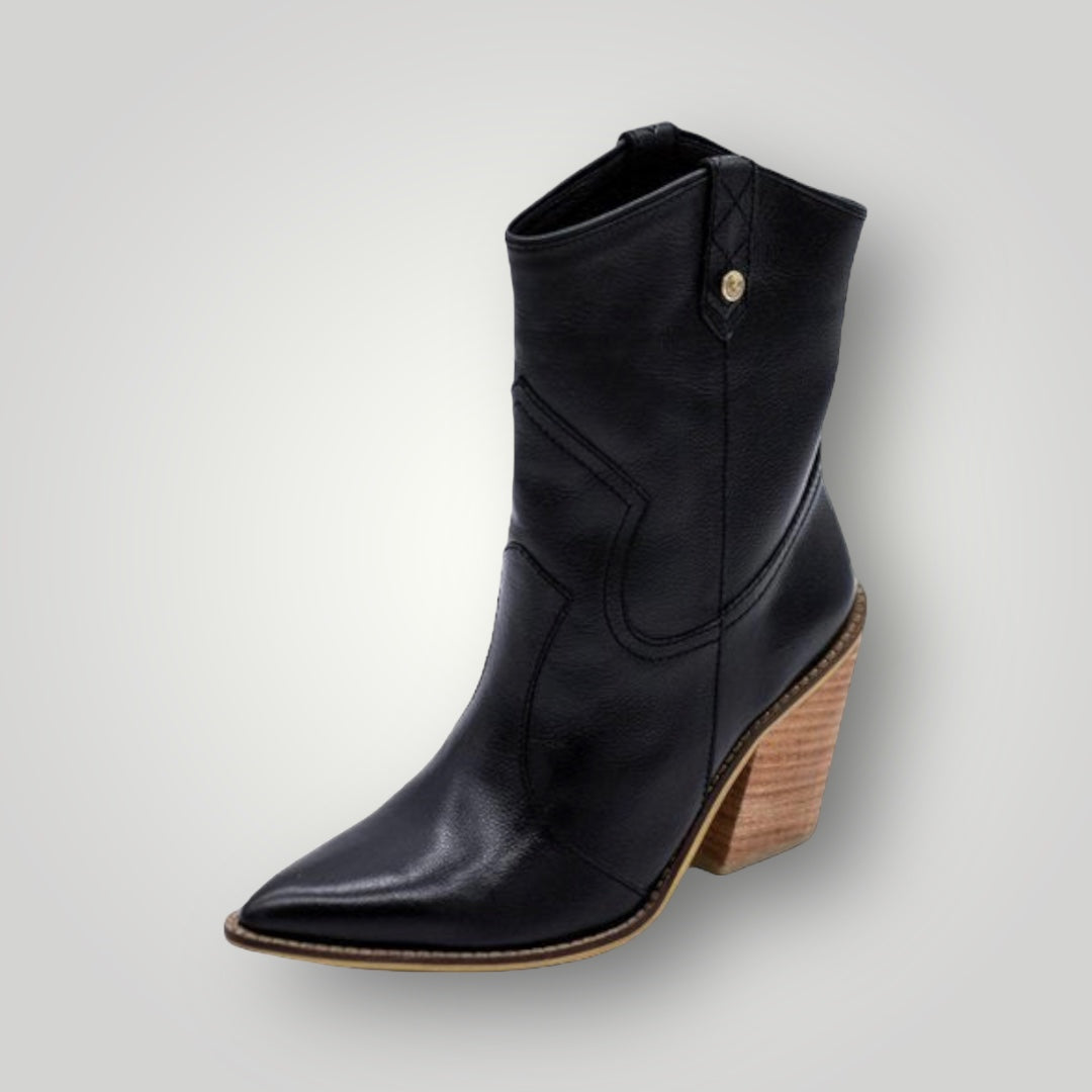 Stivali Cowboy Boots - Black Leather
