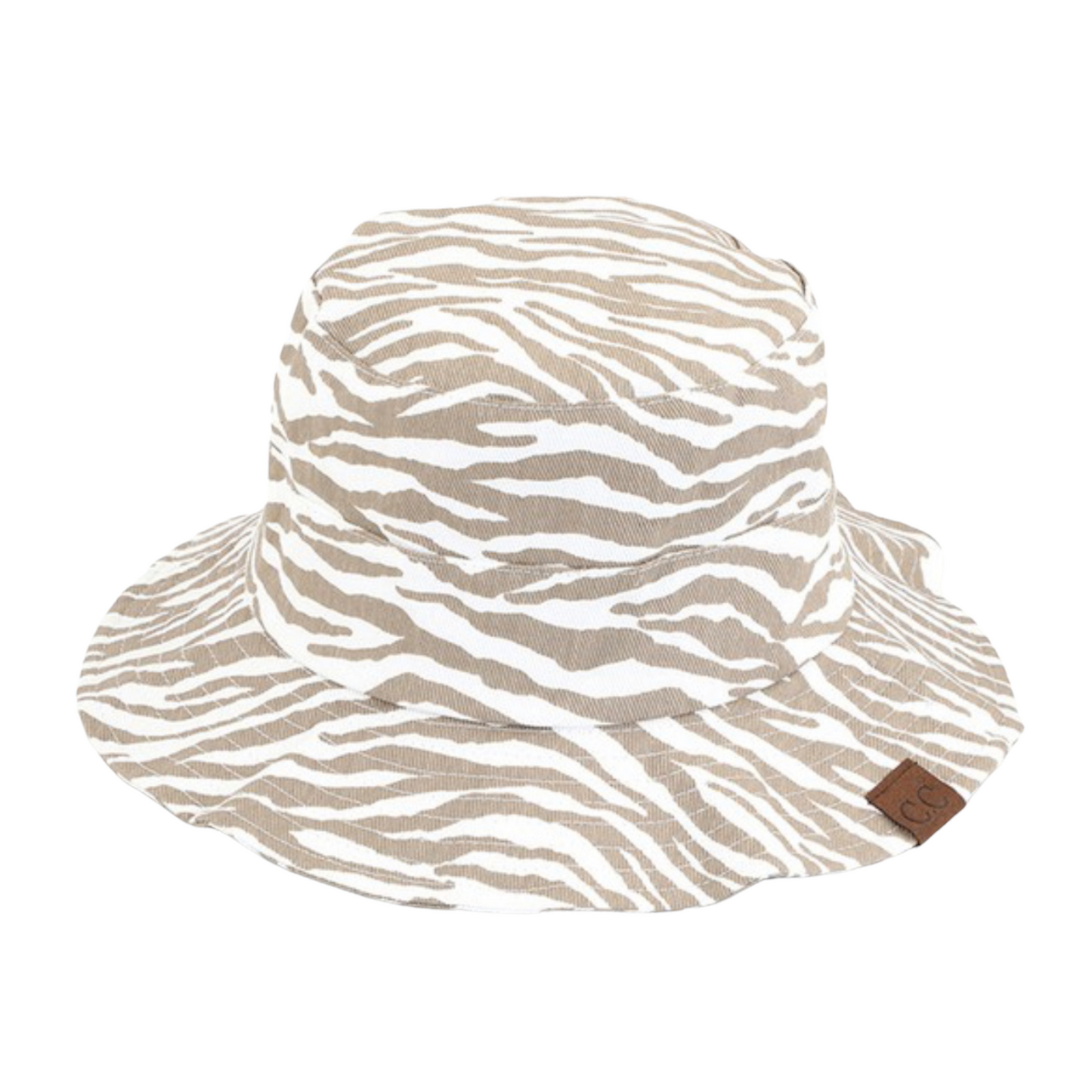 The Zebra Wave Bucket Hat
