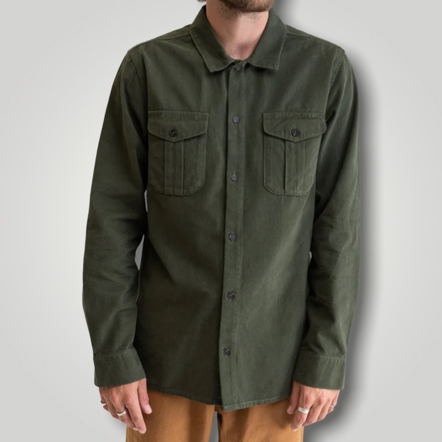 Worn Path Long Sleeve Shirt - KELP