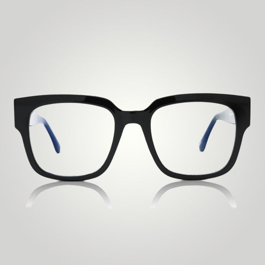 Brea Glasses- Black + Blue Light