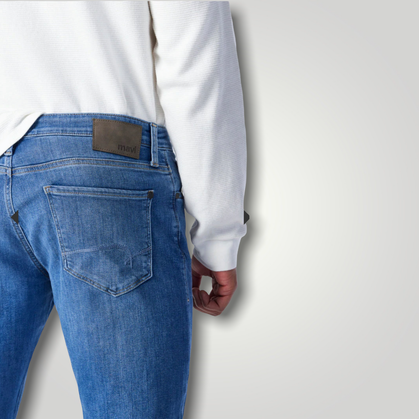 Mavi Jeans-MATT LT BRUSHED FEATHER BLUE