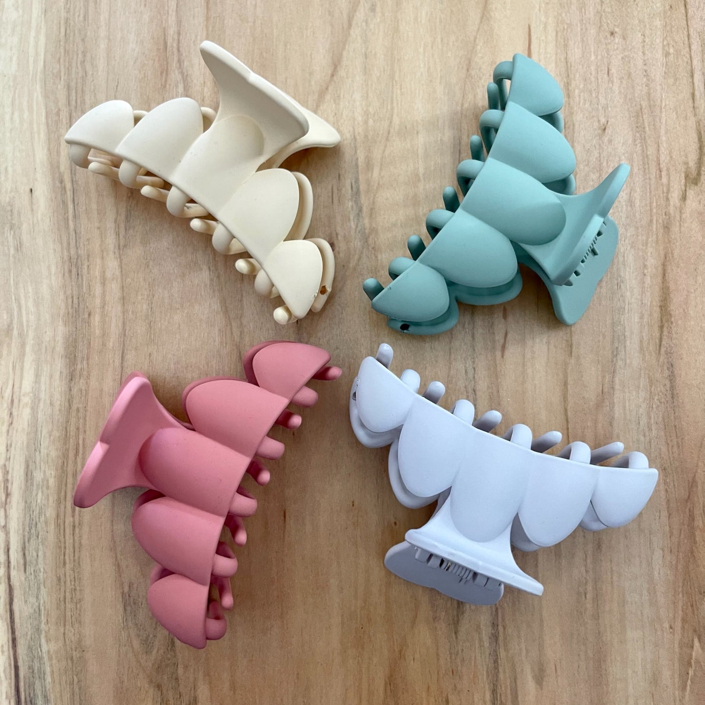 Moon Matte Hair Claw Clip
