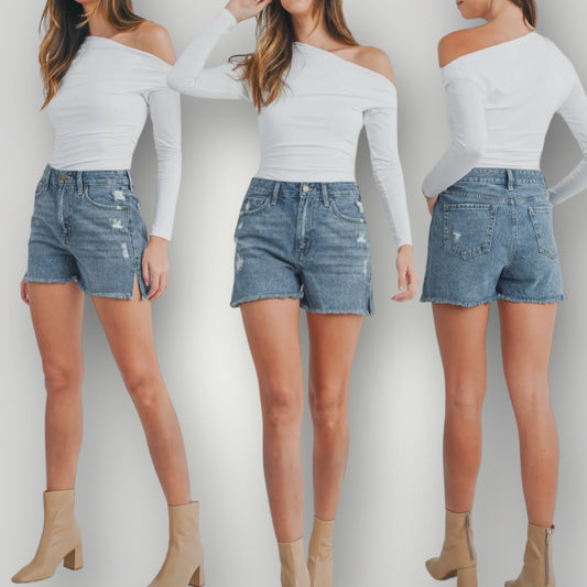 Megan Denim Shorts