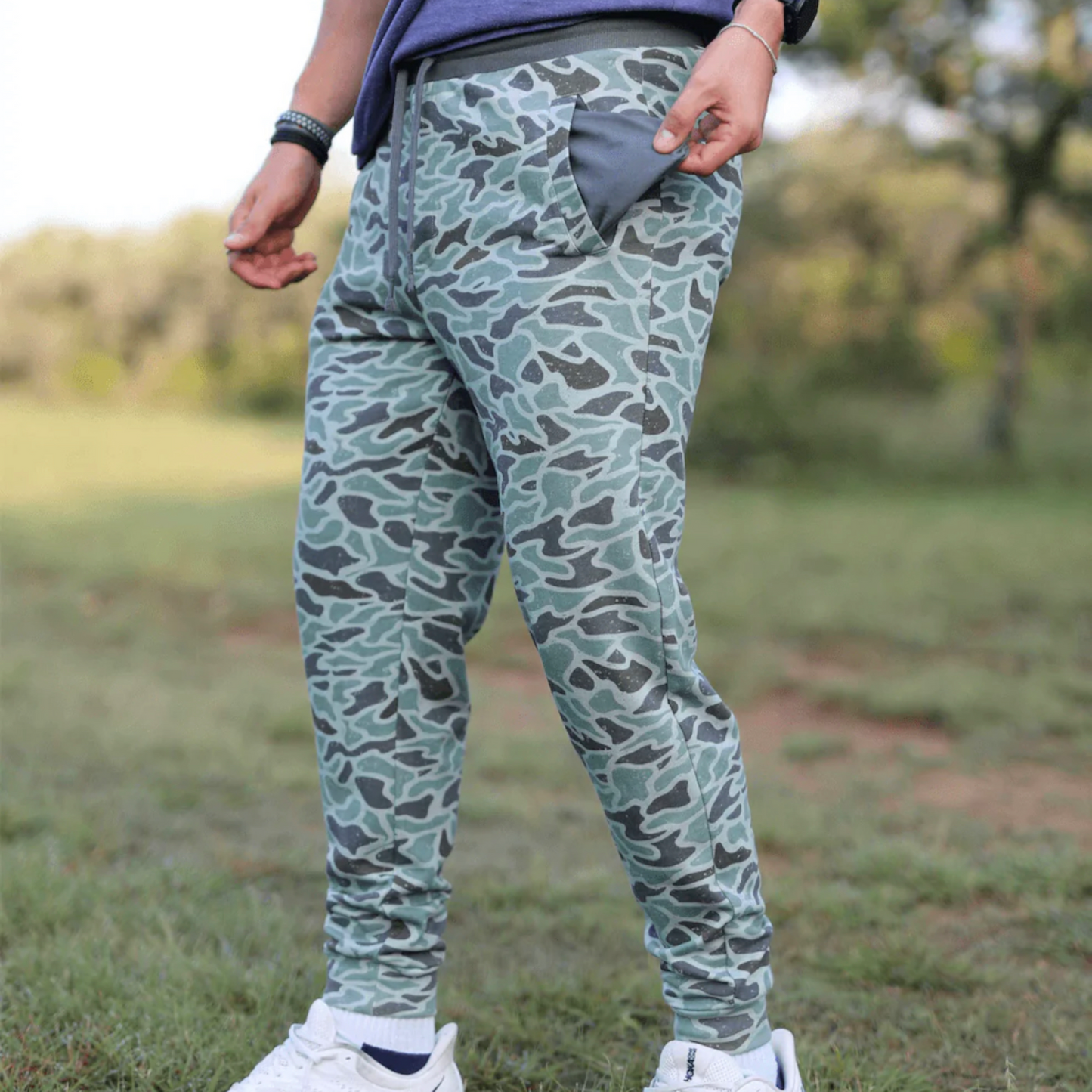 Camo Windbreaker & Jogger Set