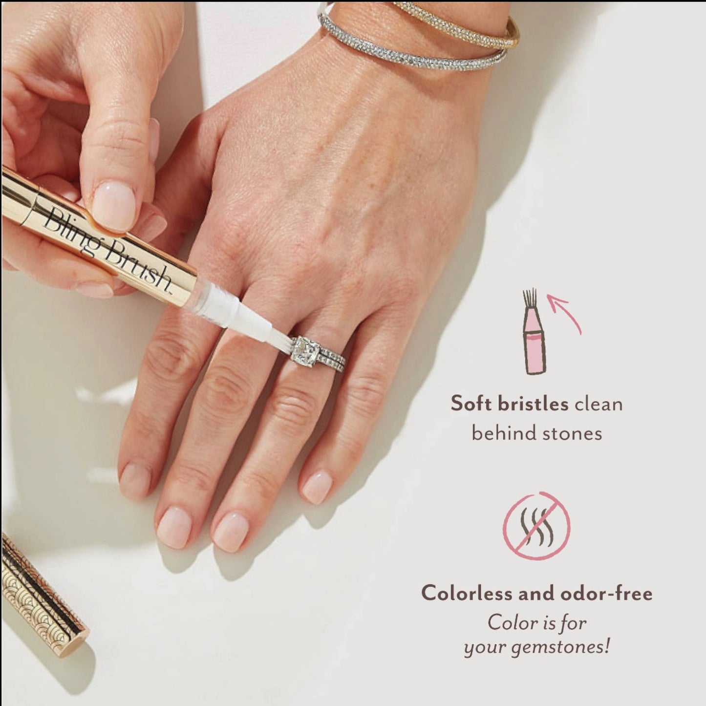 'Pop, Fizz, Bling' Brush Gift