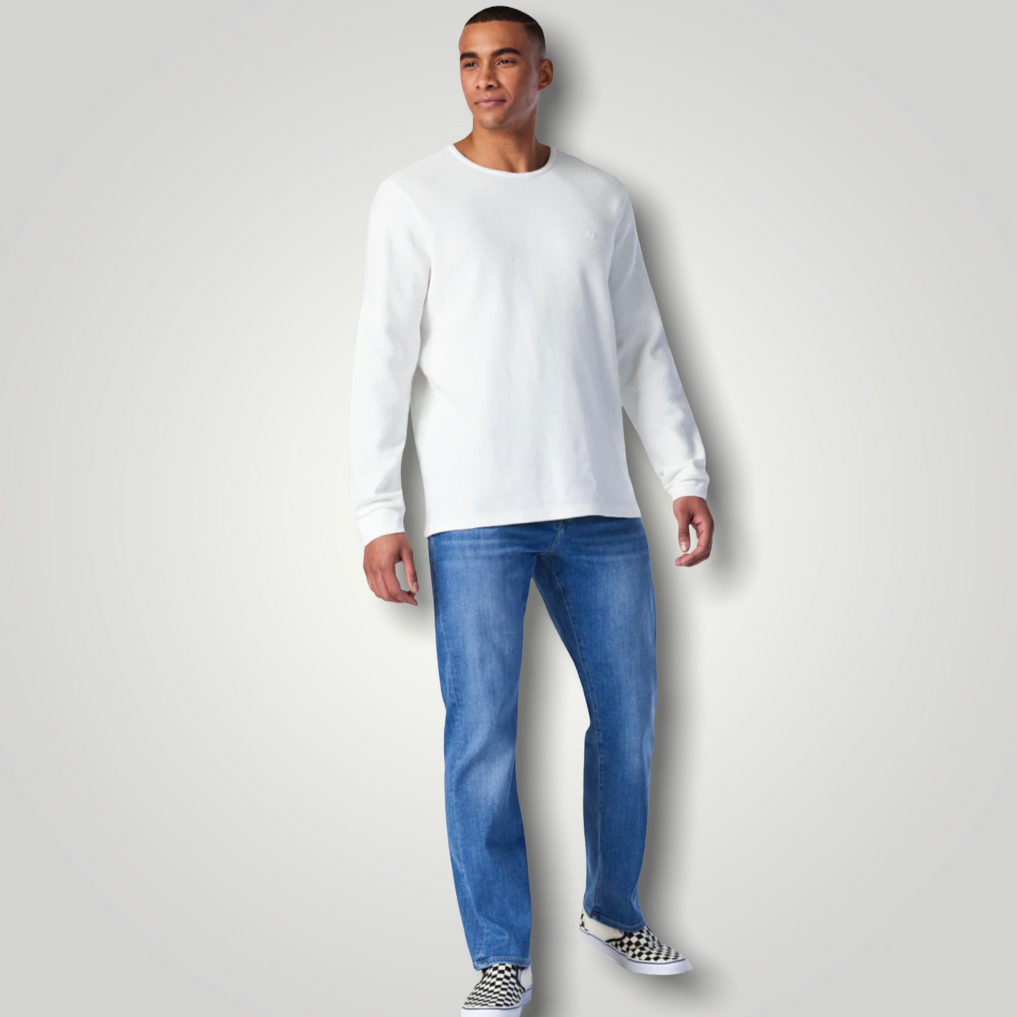 Mavi Jeans-MATT LT BRUSHED FEATHER BLUE