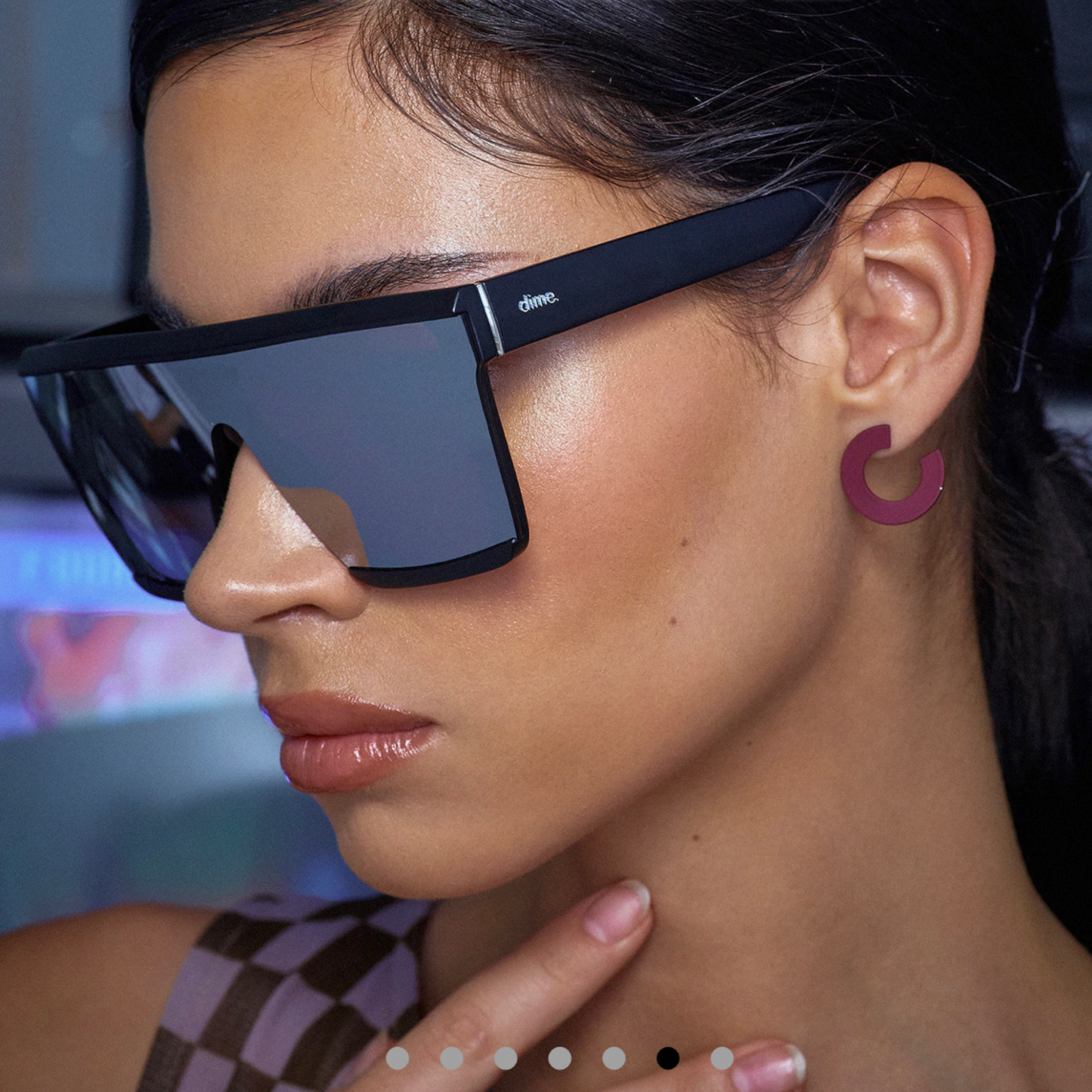 Unlocked Sunglasses: matte black + grey mirror